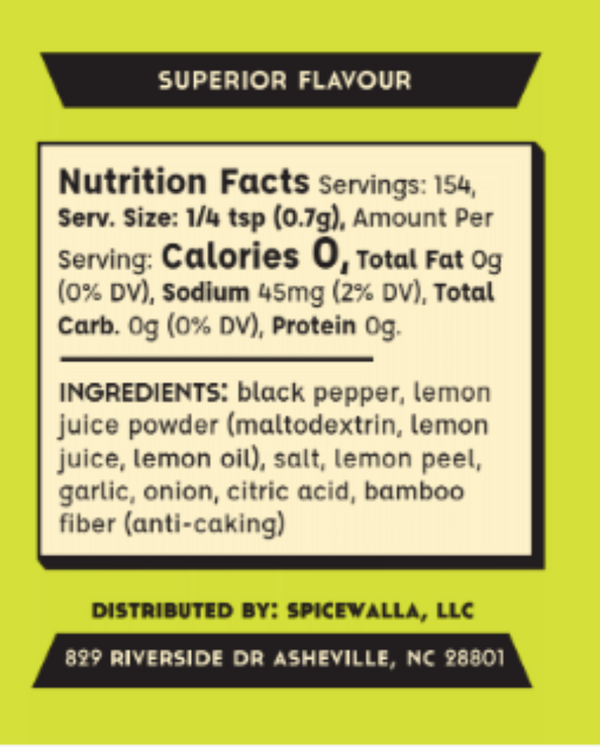 Lemon Pepper Seasoning view 2