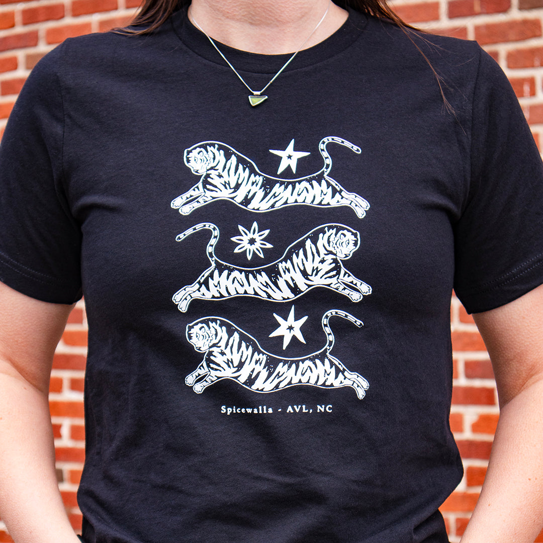 Tiffin Row Tiger T-Shirt in Black — Tiffin Row